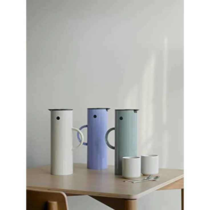 Stelton EM77 Isolierkanne, Kunststoff, Dusty Green, H 31cm-Ø 10.5cm – Bild 3