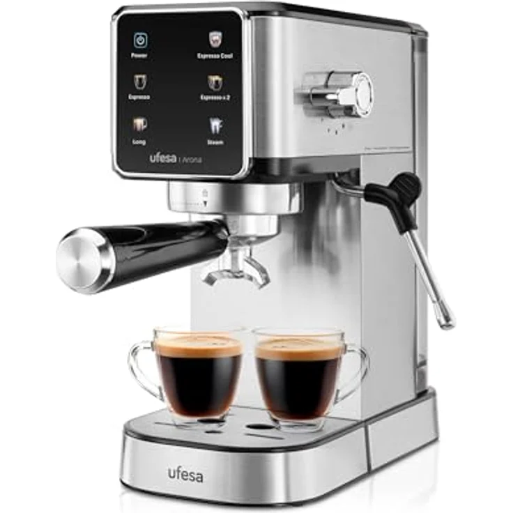 Ufesa Kaffeevollautomat UFESA 71706117, kompakt und benutzerfreundlich, hochwertige Verarbeitung für volles Aroma – Bild 1