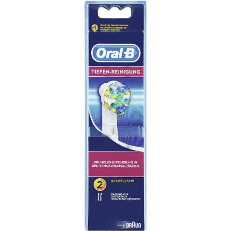 Oral-B Tiefenreinigung 2er-Pack für saubere & gesunde Zähne, mit MicroPulse-Borsten – Bild 2