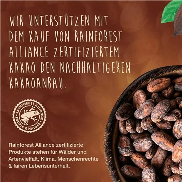 Caotina Noir Dose Kakaohaltiges Getränkepulver Zartbitter 500g – Bild 5