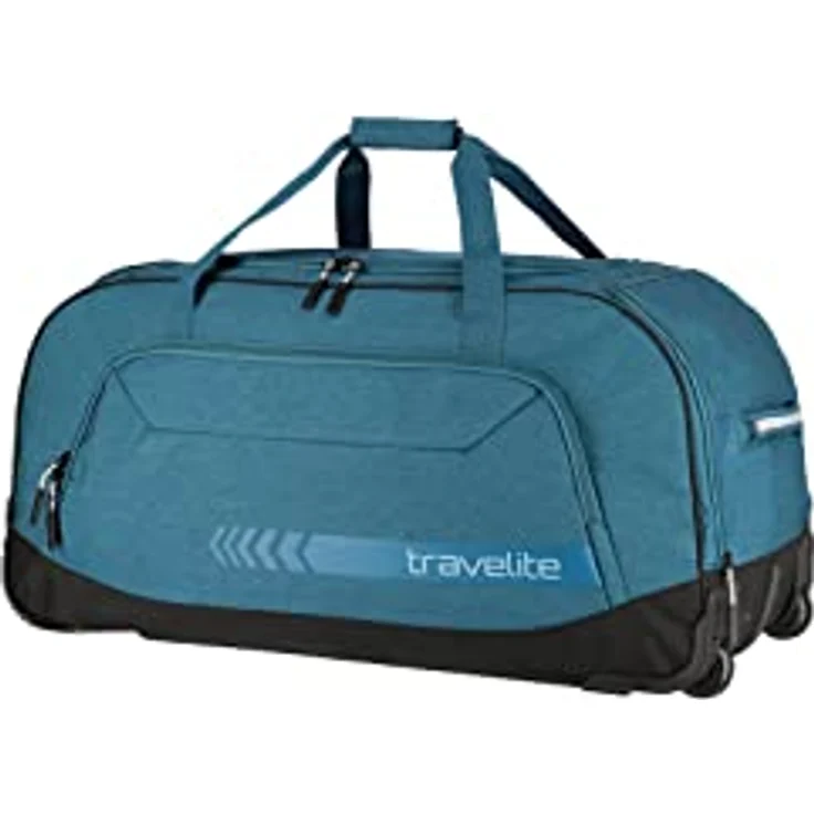 travelite Trolley Reisetasche Größe XL, Gepäck Serie KICK OFF: Praktische Reisetasche mit Rollen für Urlaub und Sport, 77 cm, 120 Liter – Bild 3