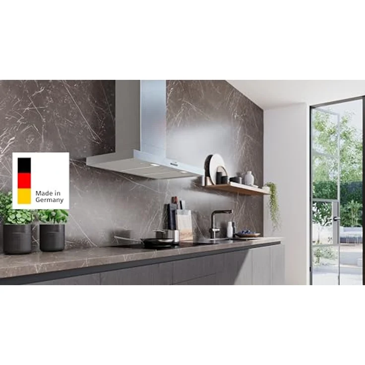 Siemens LC95BCC30 iQ300, Wandesse 90 cm mit leiser Motor, Drucktastensteuerung, Doppelfiltersystem und Metall-Optik – Bild 2