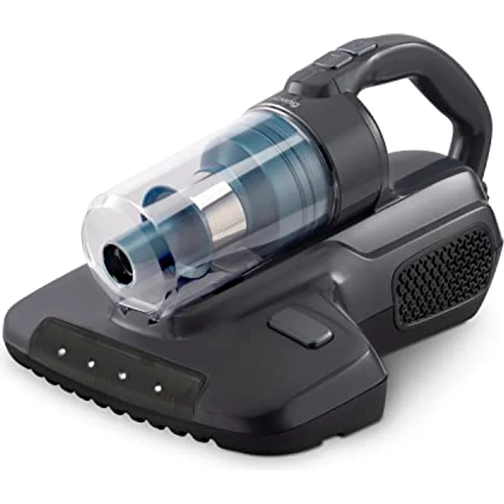 H.Koenig UMAT40, Handstaubsauger Matratze und Textilien gegen Milben und Bakterien, Dunkelgrau und Blau, 400 W, 0.4 liters – Bild 2