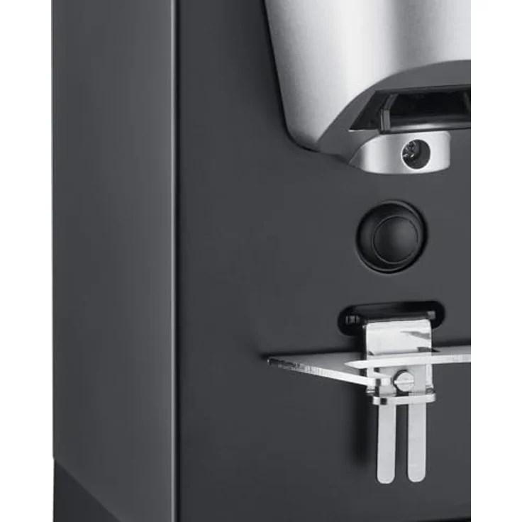 Graef Kaffeemühle CM 702, On-Demand Mahlwerk, höhenverstellbare Siebträgeraufnahme, mattschwarz – Bild 3
