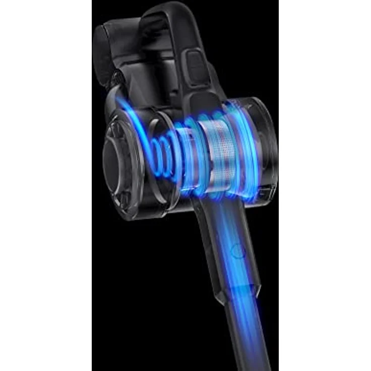 Jimmy H9 Flex Flexibler kabelloser Elektrobesen, Bürste mit eingebauten LEDs und Schmutzsensoren, herausnehmbarer Akku 80 Minuten, 600W, 200AW – Bild 5