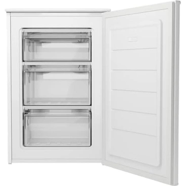 Clatronic GS 102, kleiner Gefrierschrank mit 87 Liter, leise 40 dB, 3 Schubladen, bis zu -18°C, weiß – Bild 9