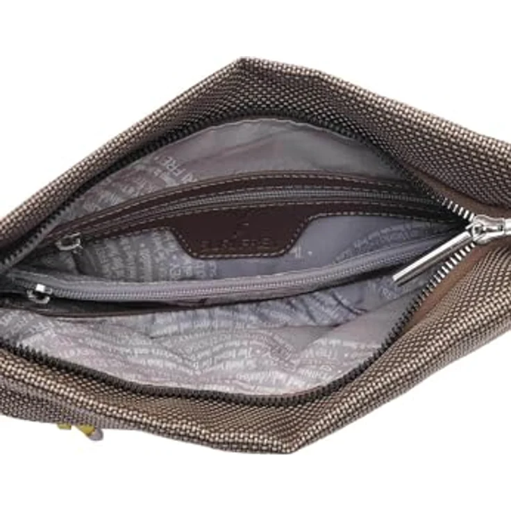 SURI FREY SFY SURI Sports Marry, Umhängetasche aus Nylon-Optik mit Reißverschluss und abnehmbarem Umhängeriemen, hellbraun – Bild 7