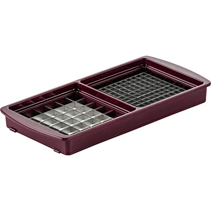 Nicer Dicer Plus 18 Teile dunkelrot – Bild 5