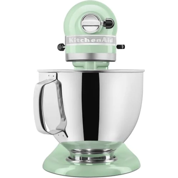 KitchenAid 5KSM125EPP, Küchenmaschine mit 300 Watt Leistung, 10 Geschwindigkeitsstufen, 4,8 Liter Edelstahl-Schüssel, Pistache-Grün – Bild 2