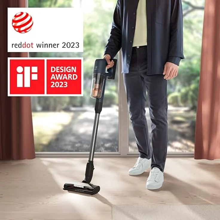 ELECTROLUX EP71B14WET, Cordless Stick, Denim blau – Bild 3