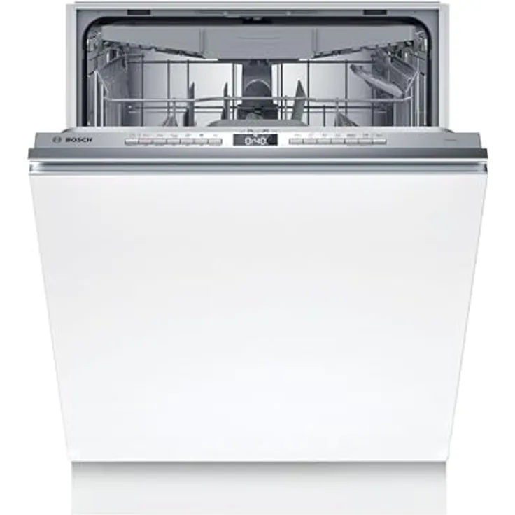 BOSCH SMV4HVX14E Serie 4 Geschirrspüler, vollintegrierbar, 598 mm breit, 46 dB(A), Energieeffizienzklasse C, mit VarioFlex-Körben und Home Connect-Funktion