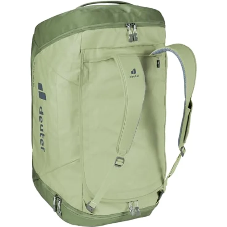 Deuter Duffel Pro 90, Sporttasche aus 50% recyceltem TPU mit 50 Litern Volumen, wasserabweisend, multifunktional als Rucksack nutzbar, schwarz – Bild 5