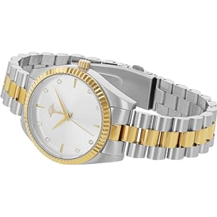 JOOP! Damen Armbanduhr Analog, Edelstahlarmband Silber, 10 bar wasserdicht, inklusive Geschenkbox, Modell 2039568 – Bild 3