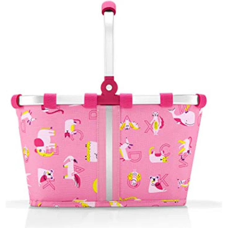 reisenthel carrybag XS kids Einkaufskorb 33,5 x 18 x 19,5 cm / 5 l / abc friends pink – Bild 2