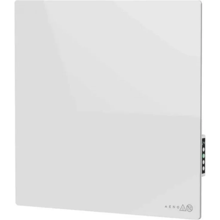 AENO AGH0011S, Konvektorheizgerät mit intelligenter App-Steuerung, 500 Watt, IP44, Überhitzungsschutz, gehärtetes Glas