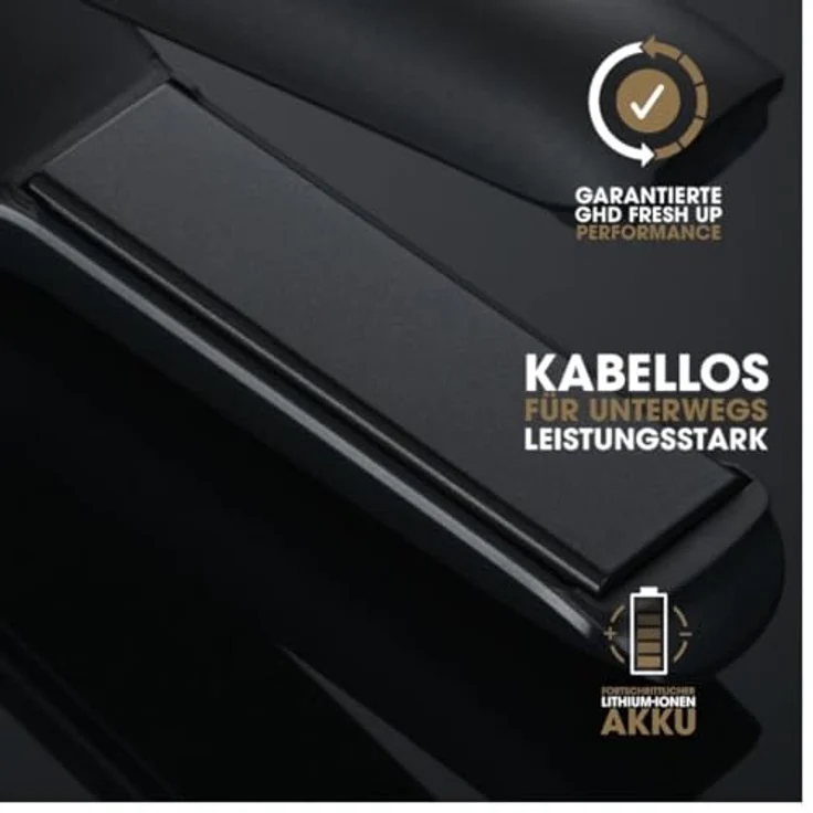 ghd unplugged Styler Akkubetrieb, kabellos, schwarz – Bild 4