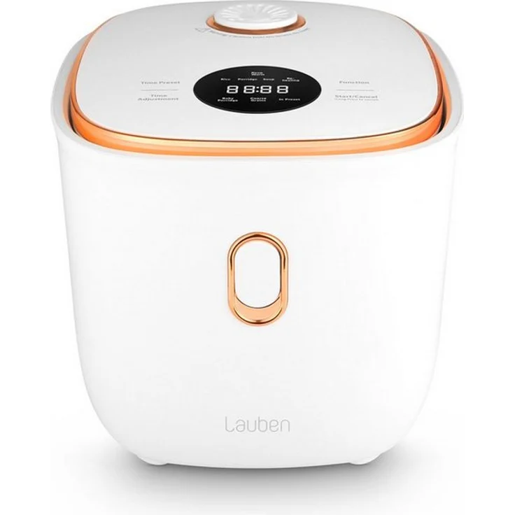 Lauben Multifunction Rice Cooker 1200WR Rose Gold Edition - Intuitiver Touchscreen, 6 Programme, Keep-Warm-Funktion – Bild 1
