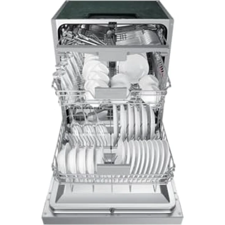 Samsung DW60CG552SSREG Einbaugeschirrspüler, teilintegrierbar, 14 Maßgedecke, leise (44 dB), Eco-Programm, Energieklasse D, grau – Bild 4