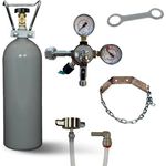 Zubehörset zur Umrüstung von Quooker Cube auf große CO2-Flaschen Umbauset mit 2 kg CO2-Flasche