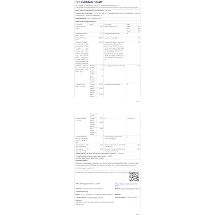 Daewoo WM-FB0634W1A, Frontlader Waschmaschine, 10 kg, 1400 U/min, Inverter-Motor, Allergy Safe-Programm, AquaStop, Weiß – Bild 6