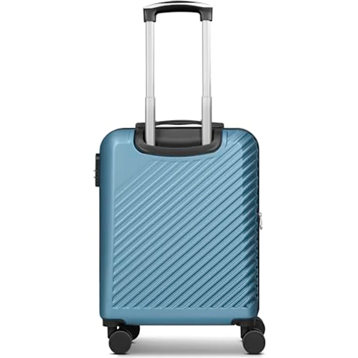 CHECK.IN Kabinen-Koffer Paradise 2.0, kleiner Cabin-Trolley 38 x 22 x 58 cm, hochwertiges ABS, erweiterbar, Teleskopgriff, 47 Liter Volumen – Bild 2