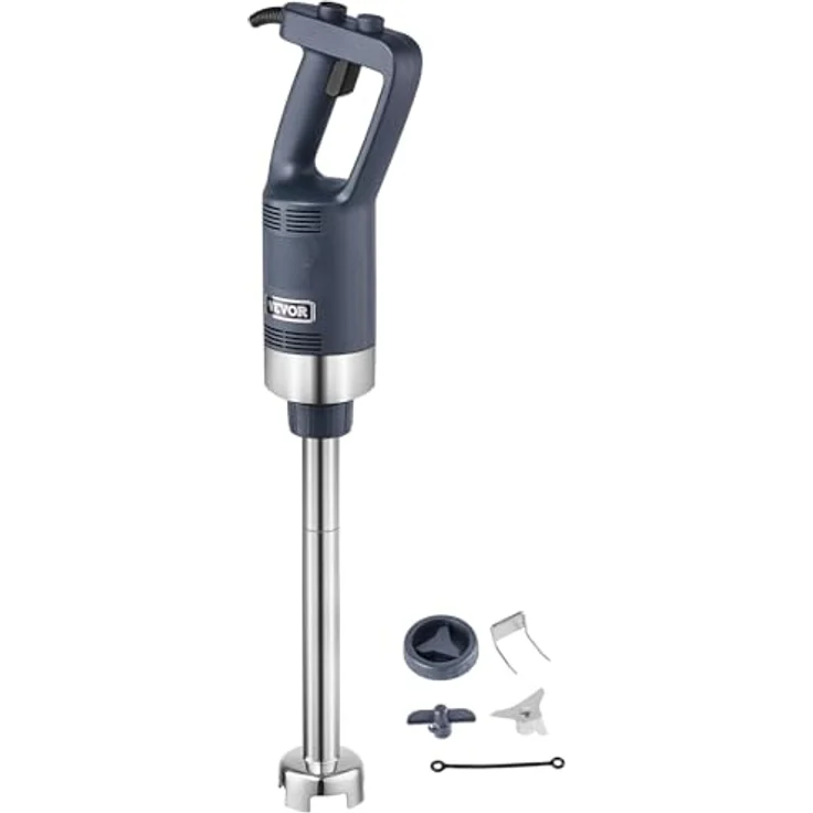 VEVOR Kommerzieller Stabmixer, 500 W Hochleistungs-Handmixer mit 16 Zoll Edelstahlklinge und variabler Geschwindigkeit, tragbarer Mixer für Suppen und Saucen – Bild 9