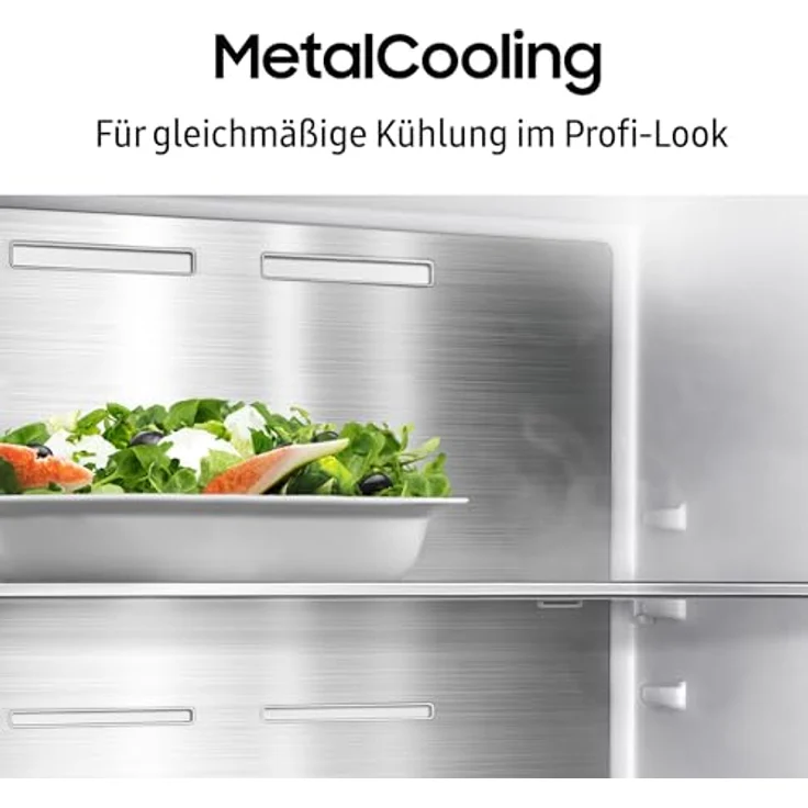 Samsung RS70F66KBTEF Kühl-Gefrier-Kombination, Side-by-Side mit 409 Litern Nutzinhalt, Edelstahl – Bild 7