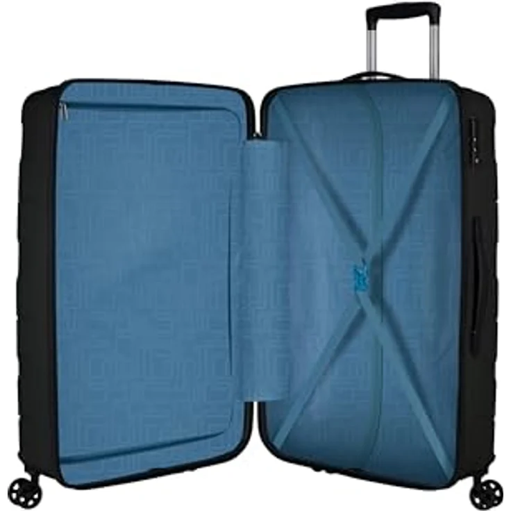 American Tourister Jetdriver 3.0, Großer Spinner Koffer 77cm (100L, 3,70 kg) in Schwarz für zweiwöchige Reisen – Bild 3
