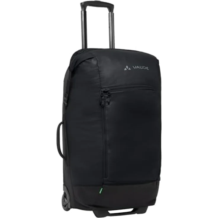Vaude CityTravel, Koffer Schwarz, moderner Reisetrolley 60 l mit flexibler Packlösung und nachhaltigem Material – Bild 1