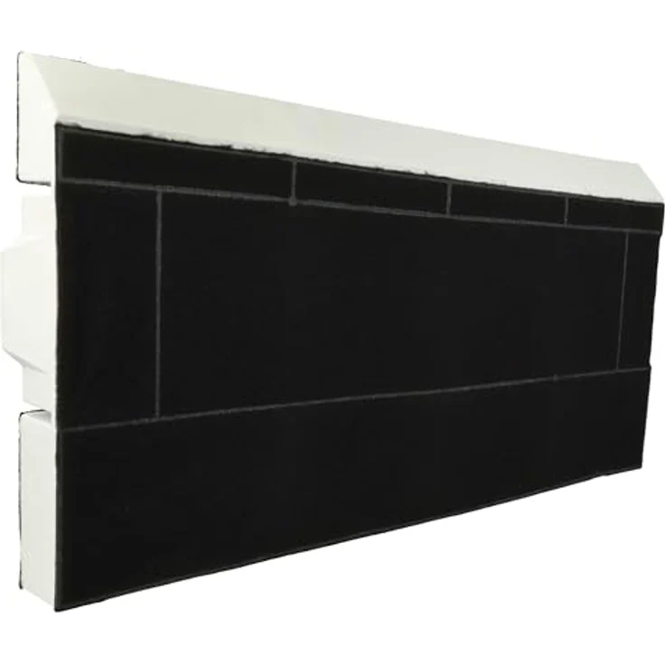 vhbw 2x Aktivkohlefilter kompatibel mit Neff D4972X0/05, D4982X0, D4983X0MC/01, D4972X0/04 - ersetzt LZ45500, DHZ4550, DHZ4555, schwarz, 39,8 x 19,6/17,4 x 2,9 cm – Bild 4