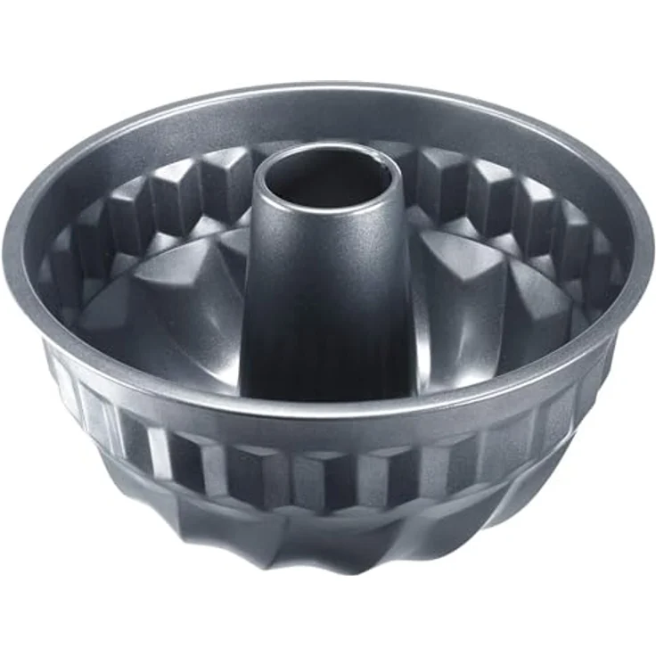Westmark Gugelhupfform, Durchmesser: 22 cm, Antihaftbeschichtet, Kaltgewalzter Stahl, Back-Klassiker, Anthrazit, 31802270 – Bild 2