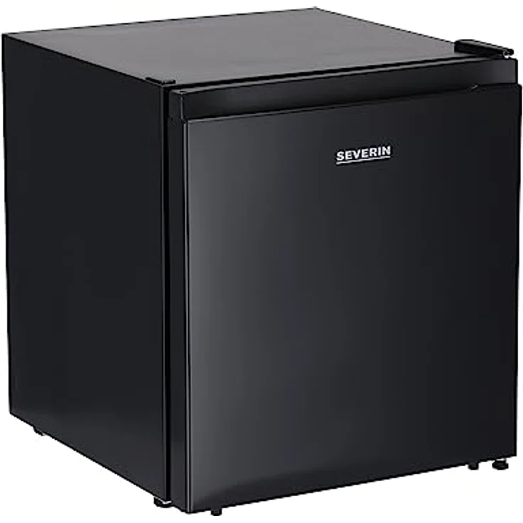 Severin SEV KB 8879 Minikühlschrank, freistehend, schwarz, Türanschlag wechselbar, Höhe 44.5 cm, Energieklasse E – Bild 2