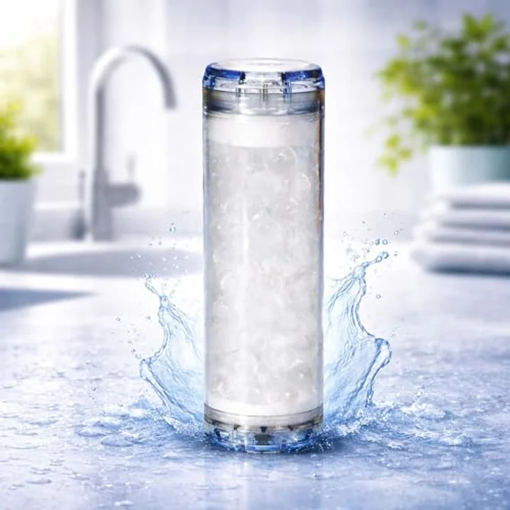 Naturewater Siliphos Filter 790 g, Wasserenthärtungskartusche für Spülmaschine und Waschmaschine, reduziert Waschmittelverbrauch um bis zu 30 % – Bild 7