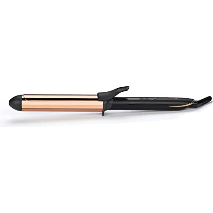 BaByliss Salon Brilliance Curls, Lockenstab mit Klammer und 32mm Durchmesser für große Locken und weiche Wellen, Hochwertige Titan-Beschichtung, 160°C - 210°C für alle Haartypen, C459E – Bild 3
