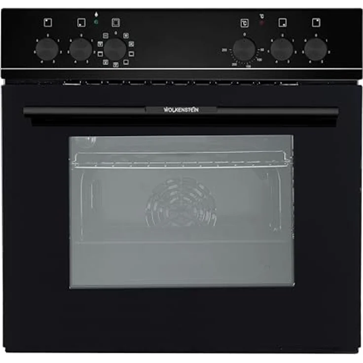 WOLKENSTEIN Einbauherdset WMOC 80, 66 Liter XL-Garraum, 8 Backofenfunktionen, Eco-Funktion, A-Energieeffizienz, Heißluft, Grill, 8300 Watt, Ober- und Unterhitze, Umluft – Bild 1