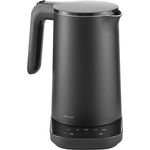 Zwilling Enfinigy Wasserkocher PRO 1l, kompakter Wasserkocher mit 6 Temperatureinstellungen und Warmhaltefunktion, Schwarz