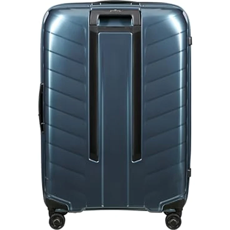 Samsonite Attrix - Spinner L, Koffer, 75 cm, 97 L, Blau (Stahlblau) - Robuster Koffer mit innovativem Roxkin Material – Bild 4