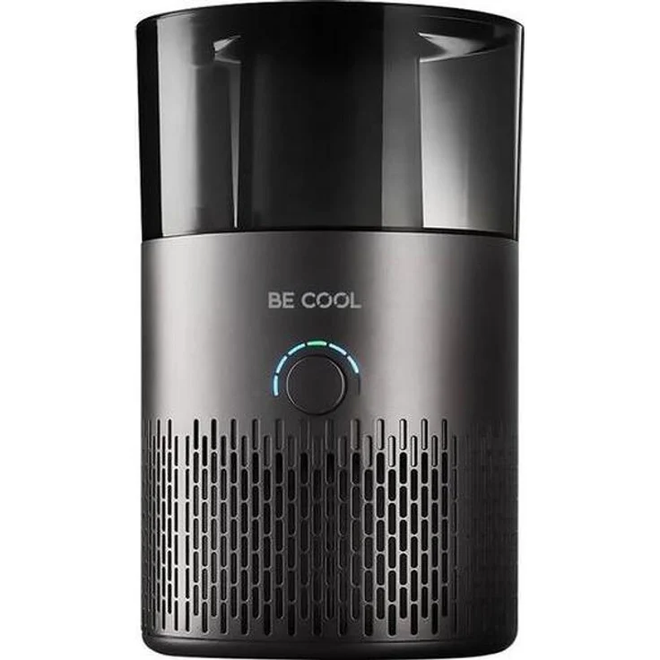 Be Cool LUFTBEFEUCHTER-/REINIGER BCLB2402B, 2-in-1 mit H13 HEPA-Filter, 300ml/h Befeuchtungsrate, geeignet für Räume bis 50m², schwarz