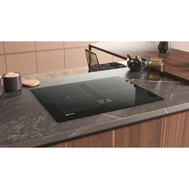 Bauknecht BVH65 Venting Flexi/Induktions-Kochfeld mit integriertem Dunstabzug, 4 elektronisch geregelte Induktions-Kochzonen, Booster-Funktion, Flexizone - Rahmenlos – Bild 4