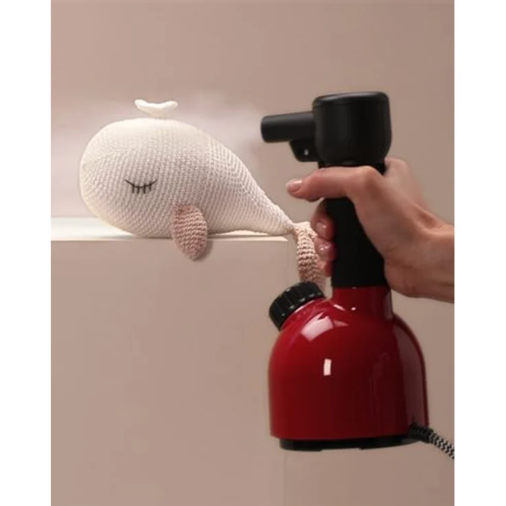 Laurastar Iggi Intense Red Handdampfreiniger- & glätter, 850 W, desinfiziert Textilien und Gegenstände, Steamer – Bild 3