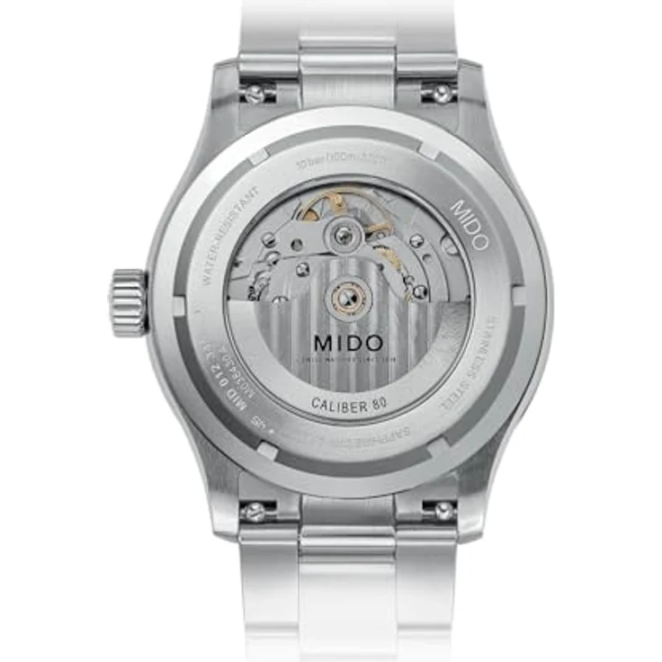 MIDO Multifort Freeze M038.430.11.041.00 Herren Automatikuhr, Edelstahlgehäuse in Silber mit Saphirglas – Bild 3