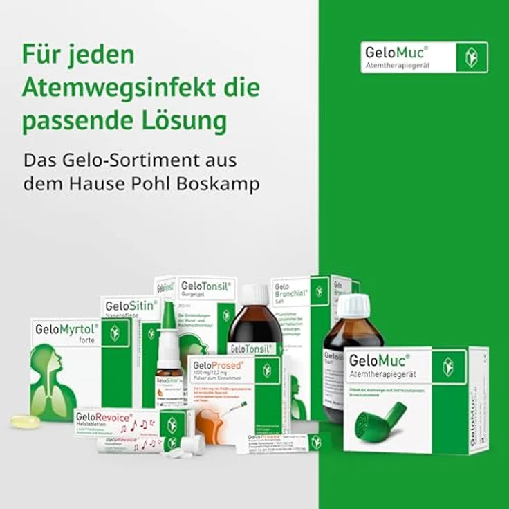 GeloMuc Atemtherapiegerät für chronische Atemwegserkrankungen, 1 Stück – Bild 7