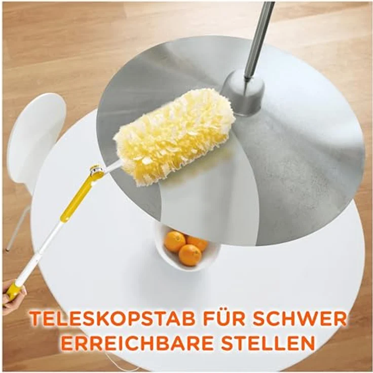 Swiffer Staubmagnet 360° Nachfüllpack 5 Tücher, nimmt Staub, Haare & Allergene aus jeder Richtung auf – Bild 4