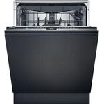 Siemens iQ300, Vollintegrierter Geschirrspüler, 60 cm, varioScharnier für besondere Einbausituationen, SN73EX02CE