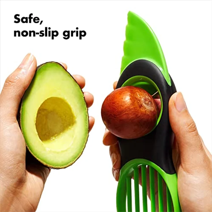 OXO Good Grips 3-in-1-Avocadoschneider - grün – Bild 6
