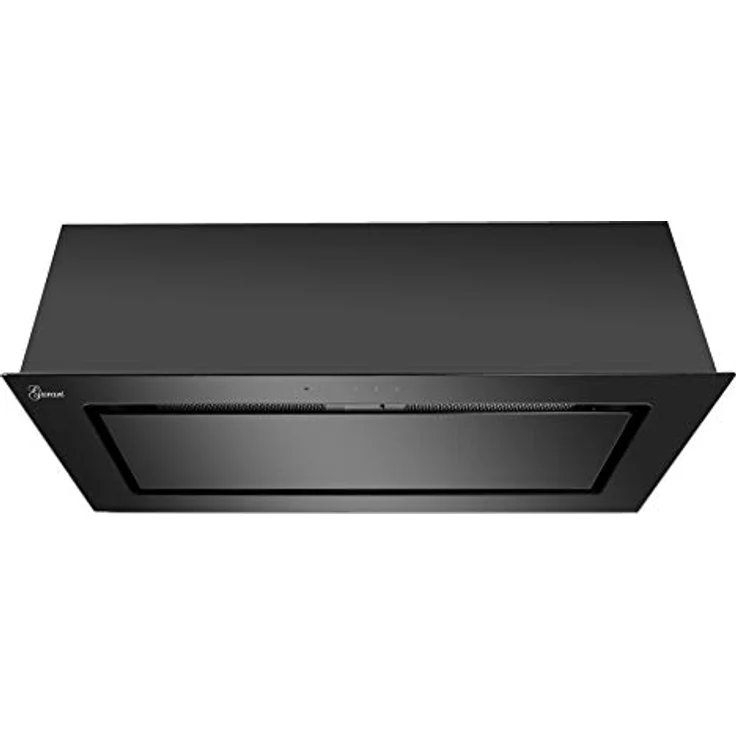 Gurari 217 Einbau Dunstabzugshaube in Schwarz Glas, 3 Stufen, 1000m³/h, 6 Watt LED, Fernbedienung – Bild 1