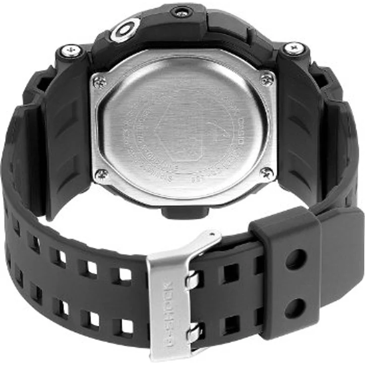 Casio Herren-Armbanduhr GD-350-1ER, XL G-Shock Digital Quarz mit schwarzem Zifferblatt, stoßfest und 20 Bar wasserdicht, mit Weltzeitfunktion und Vibrationsalarm – Bild 2