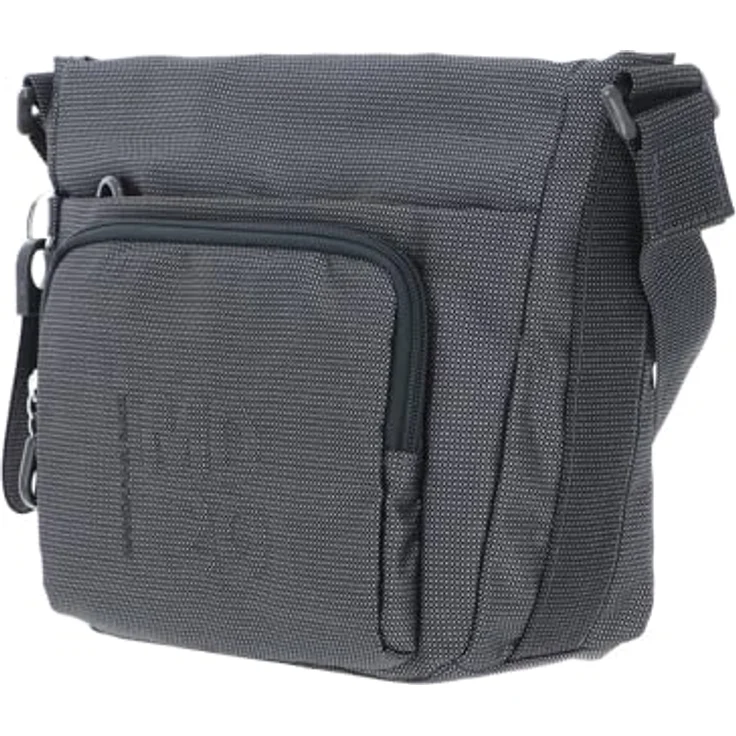 Mandarina Duck Bodybag MD20 Crossover QMT43, graue Umhängetasche aus leichtem Polyester mit optimalem Tragekomfort – Bild 2