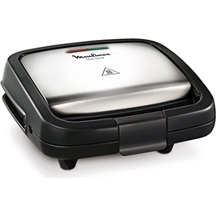 Moulinex SZ192D Croc Time ? Sandwich-Maker, Heizplatten mit Antihaftbeschichtung – Bild 2