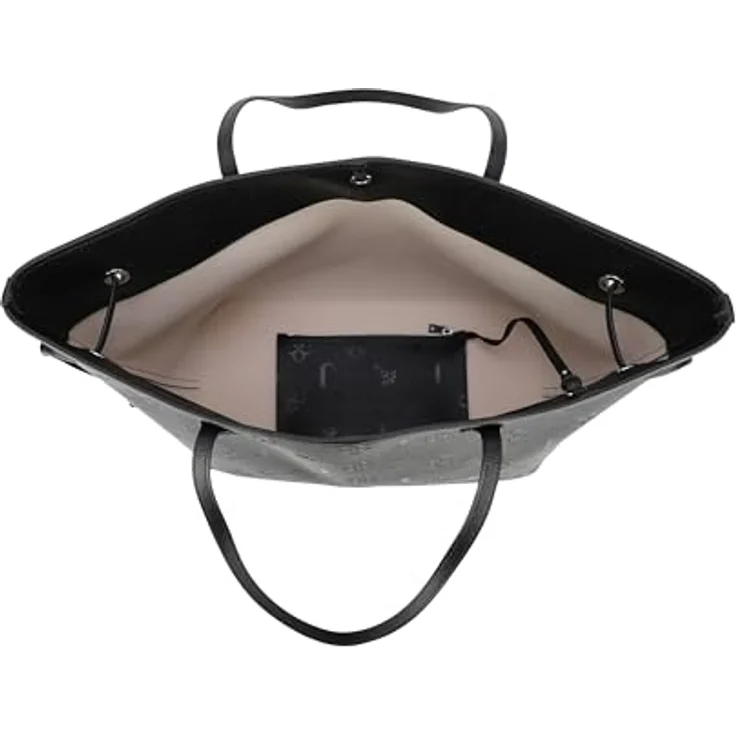 JOOP! Shopper Decoro Stampa Shopper Xlho, Einkaufstasche mit All-Over Logo-Print und Lackoptik – Bild 4